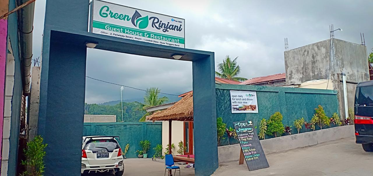 Green Rinjani Guest Houst Hotel Сенару Екстериор снимка